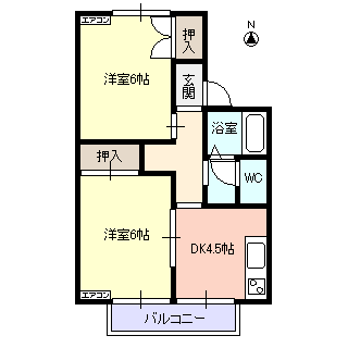 セジュールエーデルワイスＡ_間取り_0