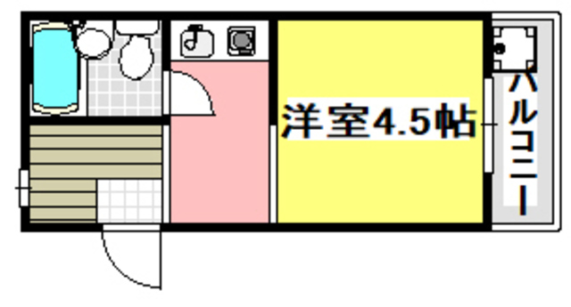 プリシア千里丘の間取り