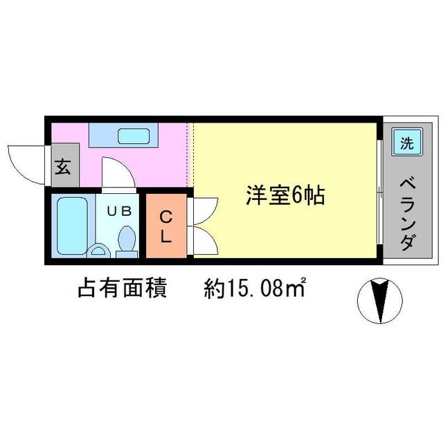 コーポバードワンの間取り