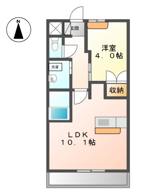 プラムガーデンの間取り