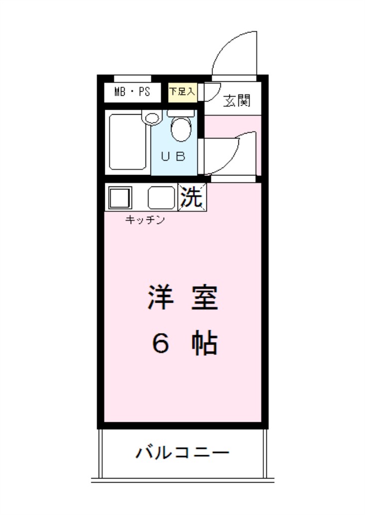 ストーク新丸子　壱番館の間取り