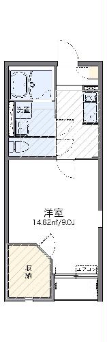 レオネクストブランメゾンの間取り