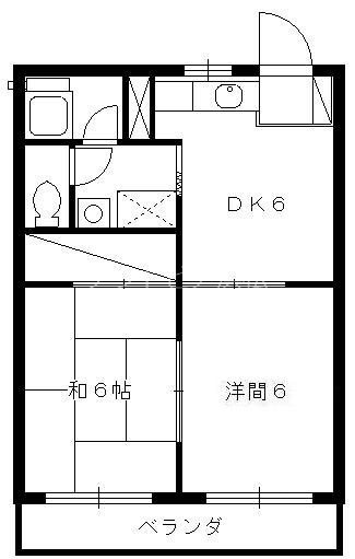 サンパレス金子の間取り