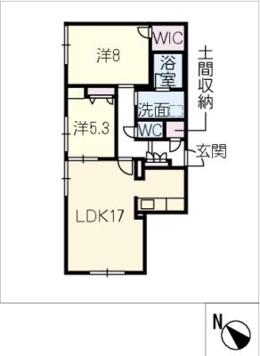 アーシャ太閤の間取り