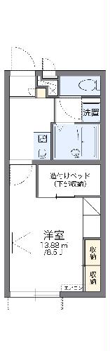 レオパレスアウルIIの間取り