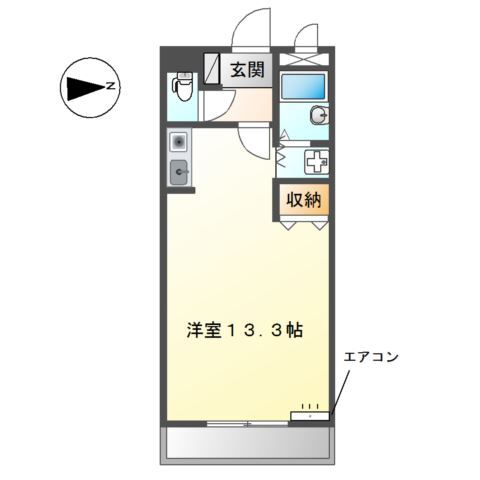 ラルク天王台の間取り