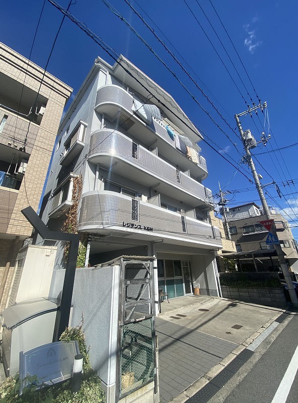 広島市中区広瀬町のマンションの建物外観