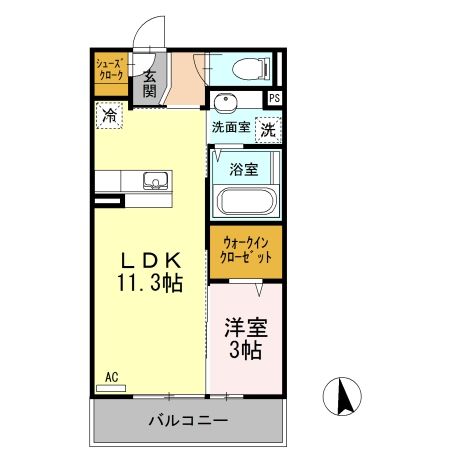 ブランシエラの間取り