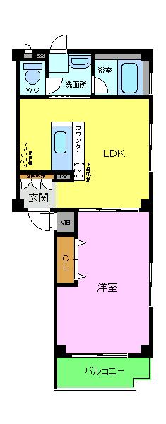 レジェンドフィールドの間取り