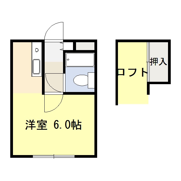 ロフトハウス帯広東の間取り