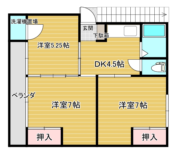 メルモンティの間取り