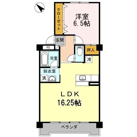 野本ハイツ駅西の間取り