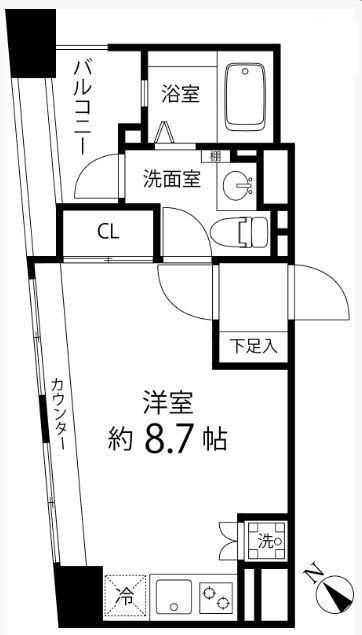 レニール本駒込の間取り