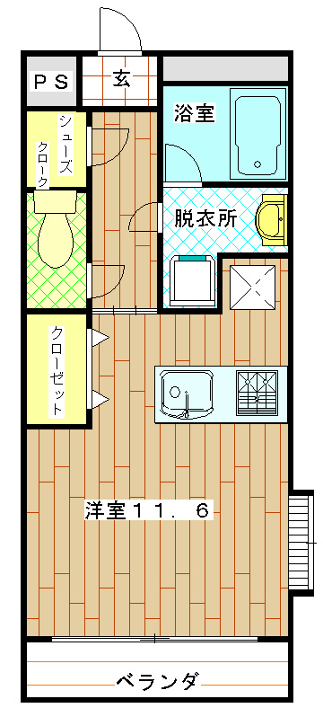 ポポーの間取り