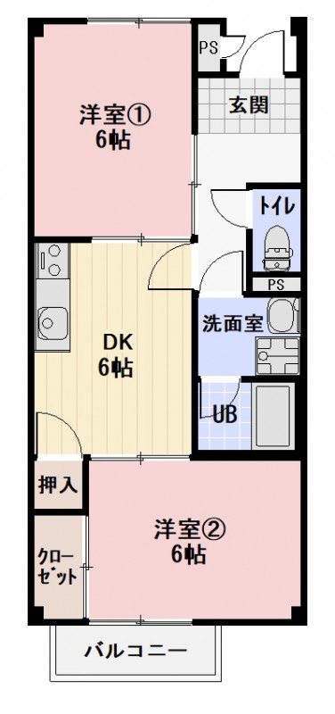 サープラス庄南の間取り