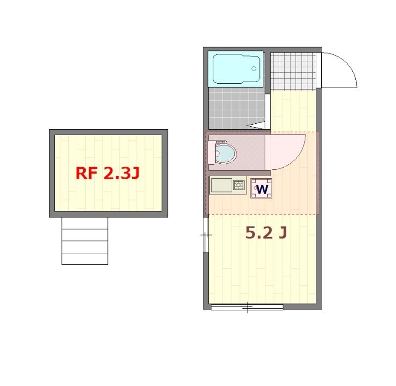 Ｇ・Ａパーク川崎紺屋町の間取り