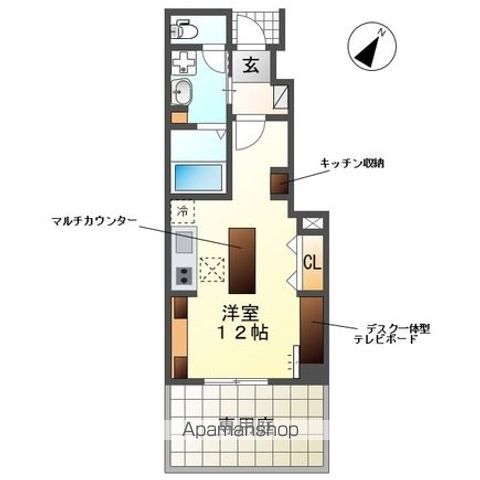 Woodstock Nestの間取り写真