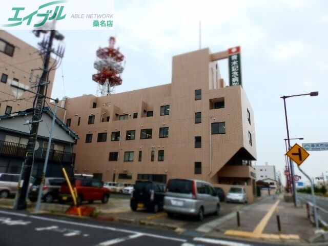 病院　医療法人財団青木会青木記念病院（病院）まで386m