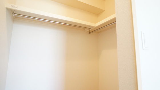 収納　ウォークインクローゼット