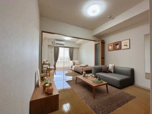 居室・リビング　画像内の家具家電はCG加工しており物件に付帯されません