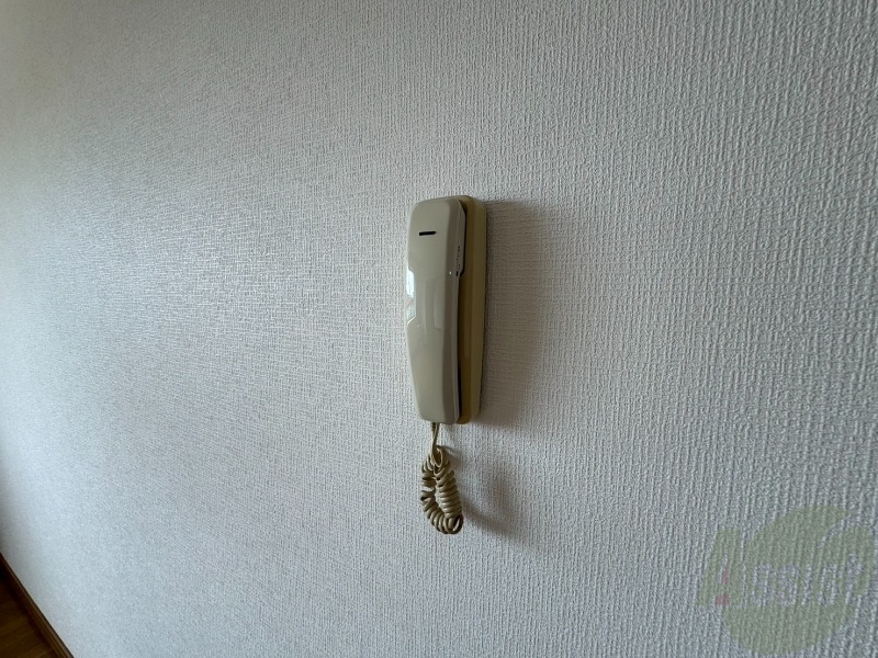 セキュリティ　来客時にはこちらのチャイムが鳴りますよ。