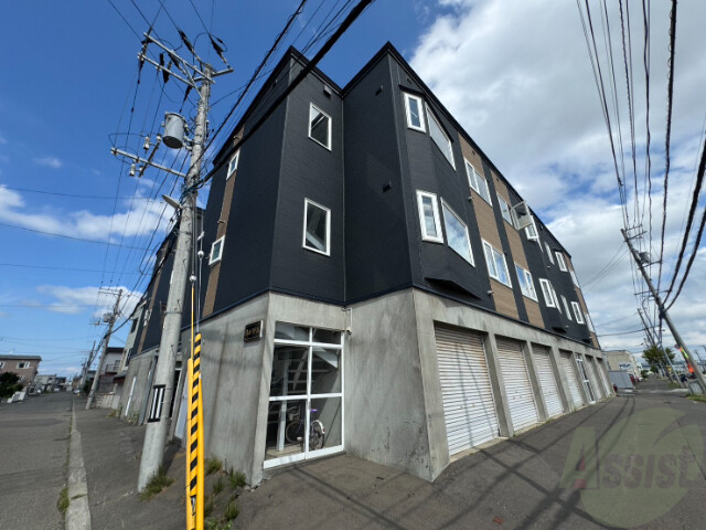 建物外観　札幌市東区東雁来９条「プレトリアＡ」
