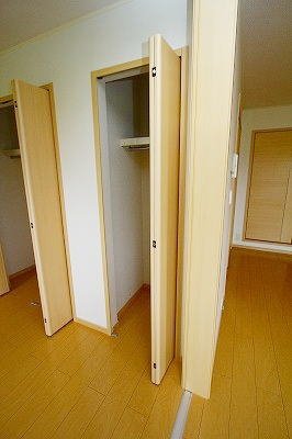 収納　収納のためのスペースです