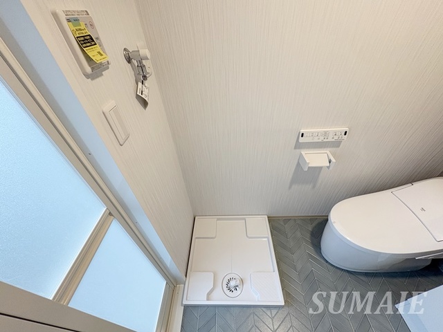 その他設備　室内洗濯機置き場です☆