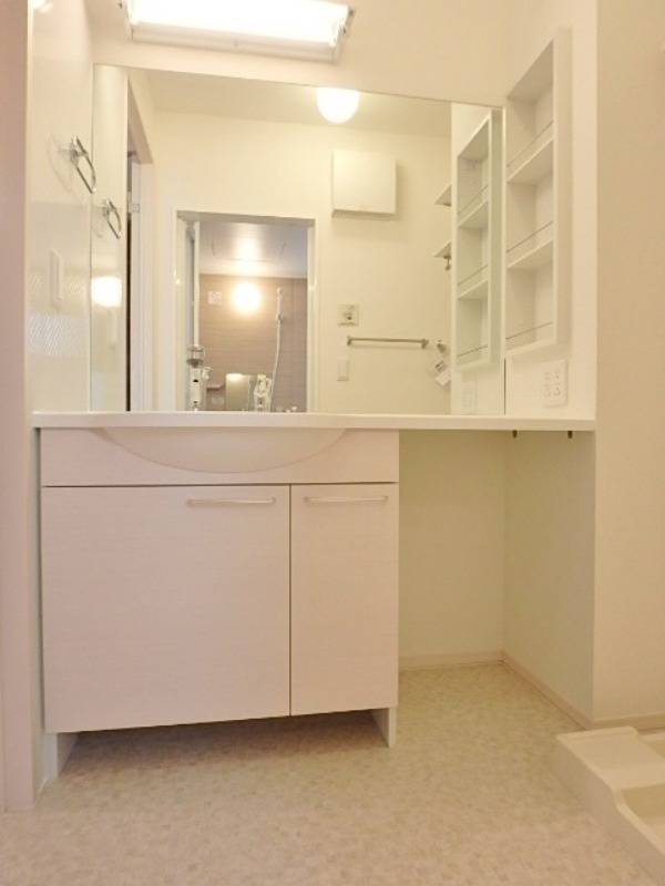 洗面設備　図面と現状に相違がある場合には現状を優先