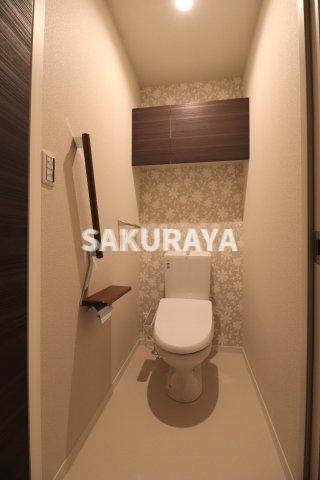 トイレ　2019年撮影。現況と異なる場合がございます。