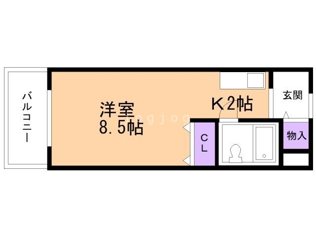 メゾン・ド・カナルの間取り