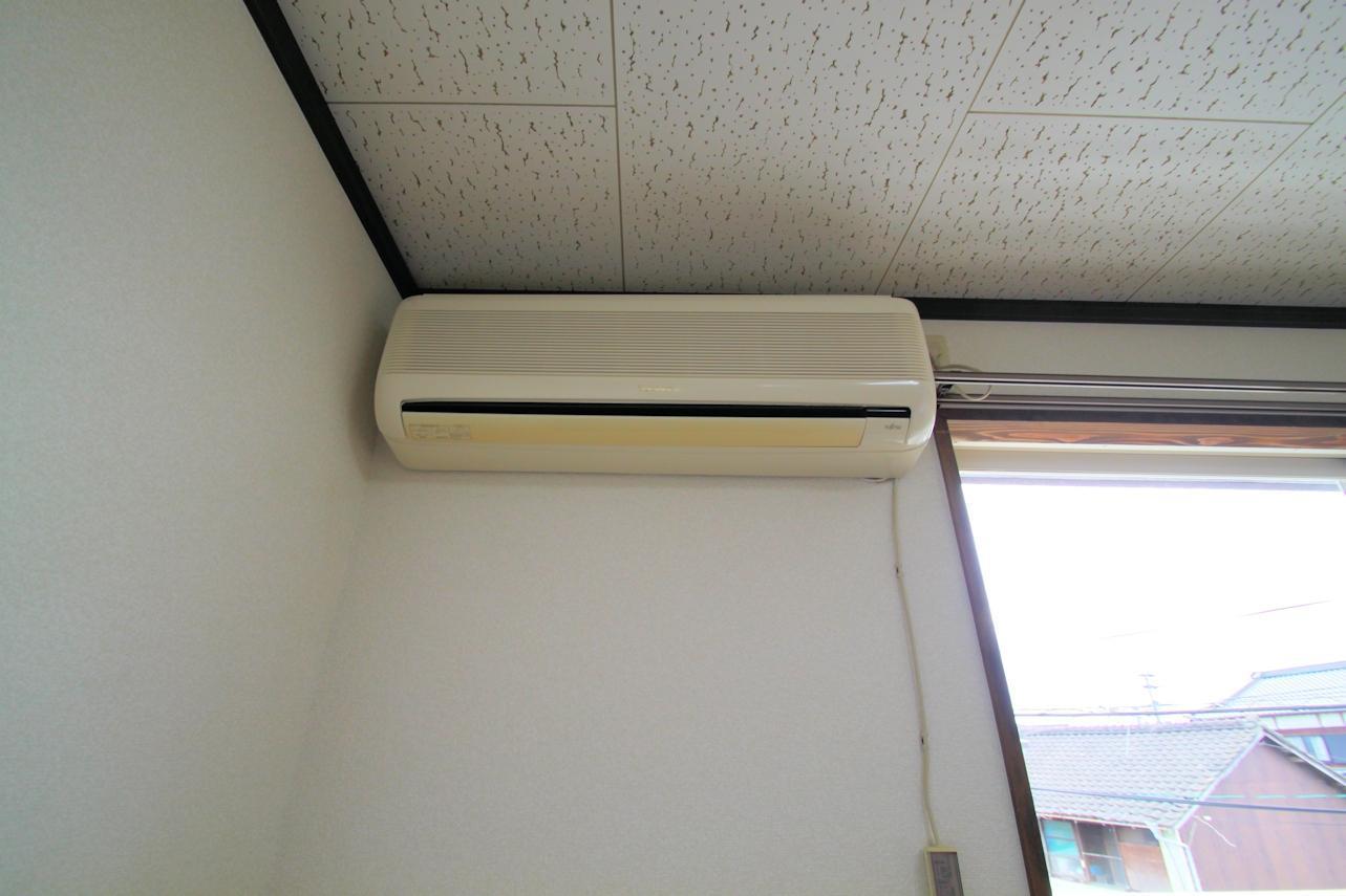 庭　エアコン