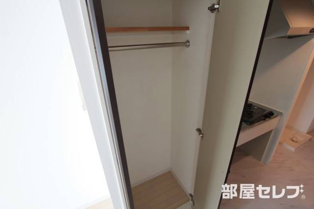 収納　クローゼットです