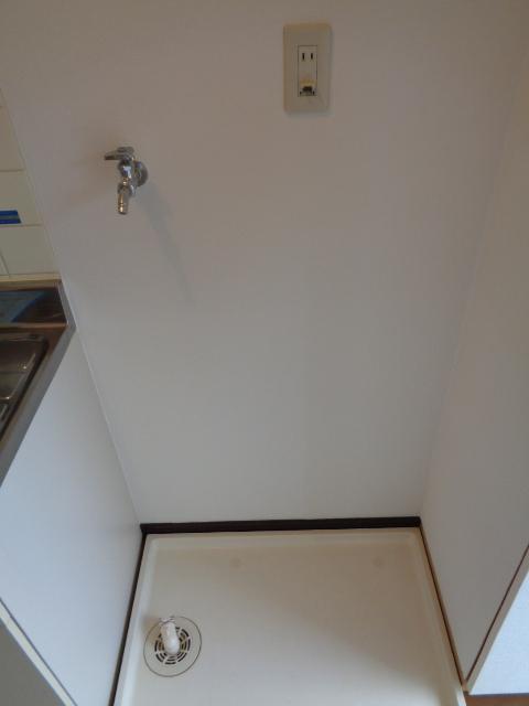 洗面設備　室内洗濯機置き場