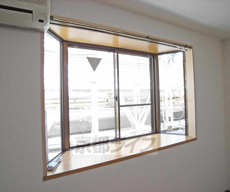 バルコニー　出窓です。