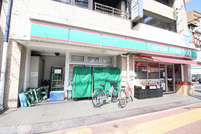 コンビニ　ローソンストア１００　太閤通六丁目店（コンビニ）まで500m