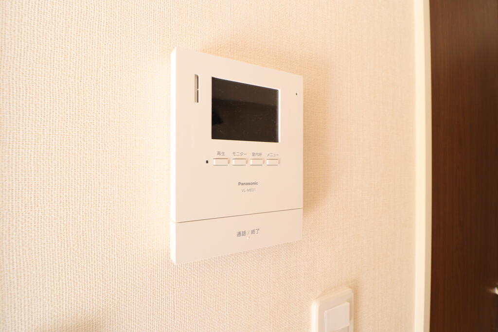 セキュリティ　モニター付きで安心