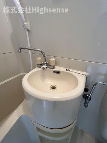 洗面設備　使いやすい洗面所です