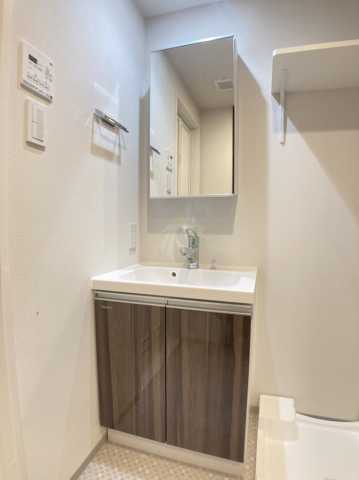 洗面設備　ジェノヴィア田端IIIグリーンヴェール