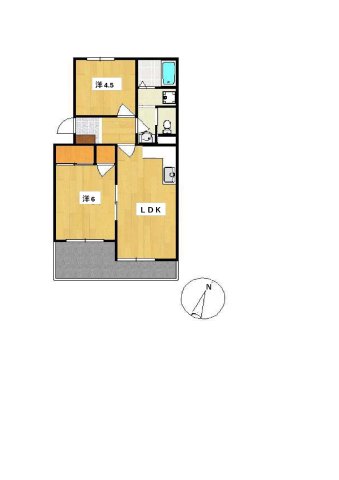 ソレイユ幕張の間取り