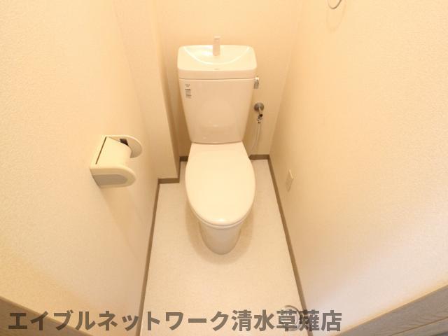 トイレ　ゆったりとした空間のトイレです