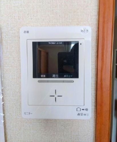 セキュリティ　モニター付きインターホン