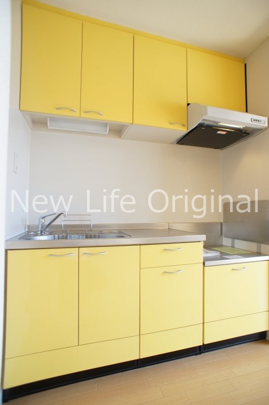 キッチン　調理スペースがしっかりと取れるキッチンです☆