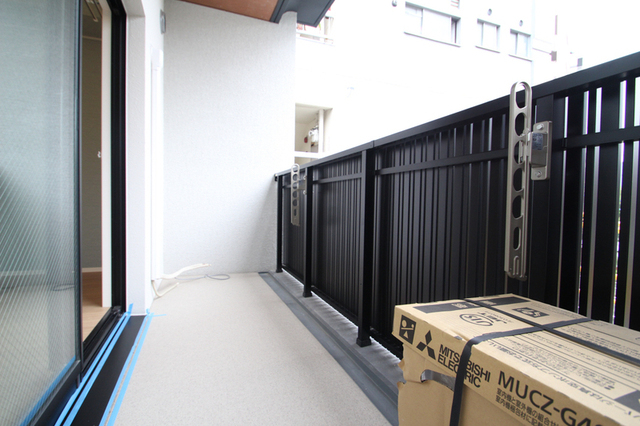 バルコニー　バルコニーもゆったりとした広さ！