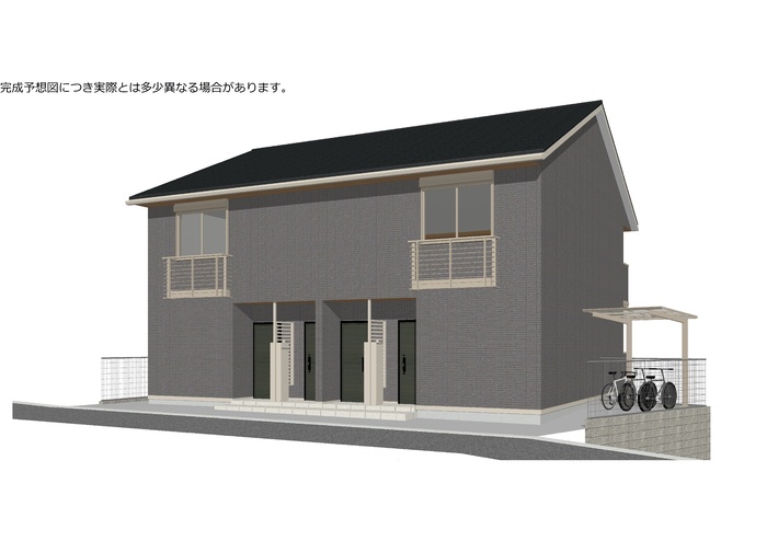建物外観　外観パースです
