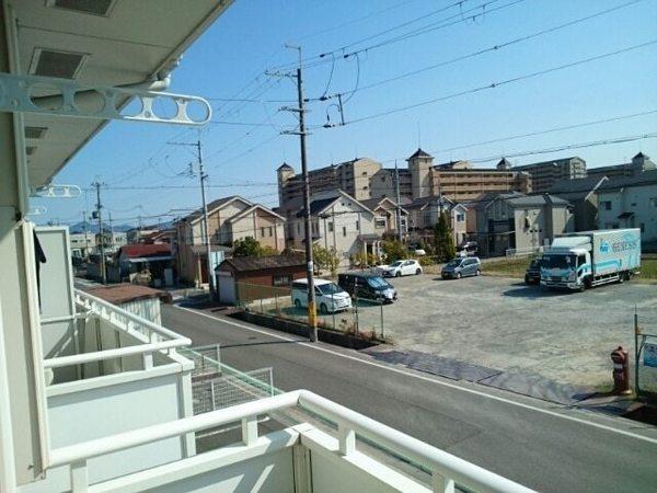 バルコニー　日当たり良好！