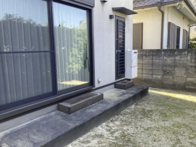 庭　お庭で自由な時間を過ごせます