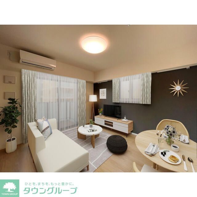 居室・リビング　家具はイメージです