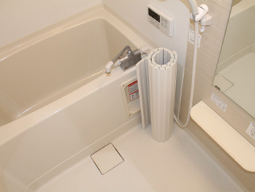 バス・シャワールーム　追い炊き機能完備で長湯にも対応できるポイントです