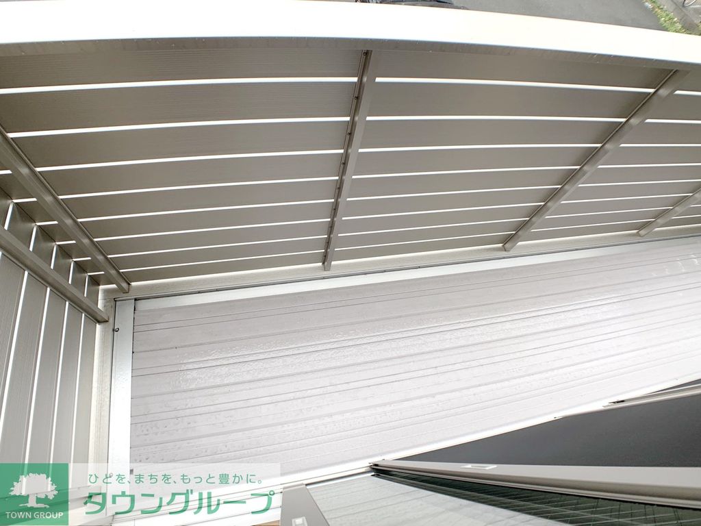 バルコニー　庭